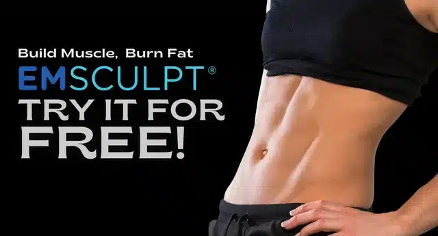 TRY EMSCULPT NEO FOR FREE ON MAY 7TH. WIN A $3000 TREATMENT PACKAGE