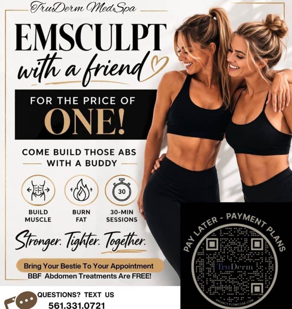 EmSculpt Bestie Promo - Frre Trial Treatment EmSculpt Neo Wellington