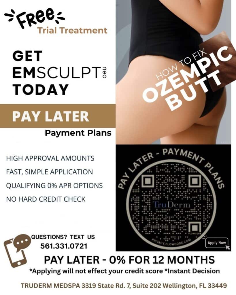 Fix Ozempic Butt With EmSculpt = Try It For Free